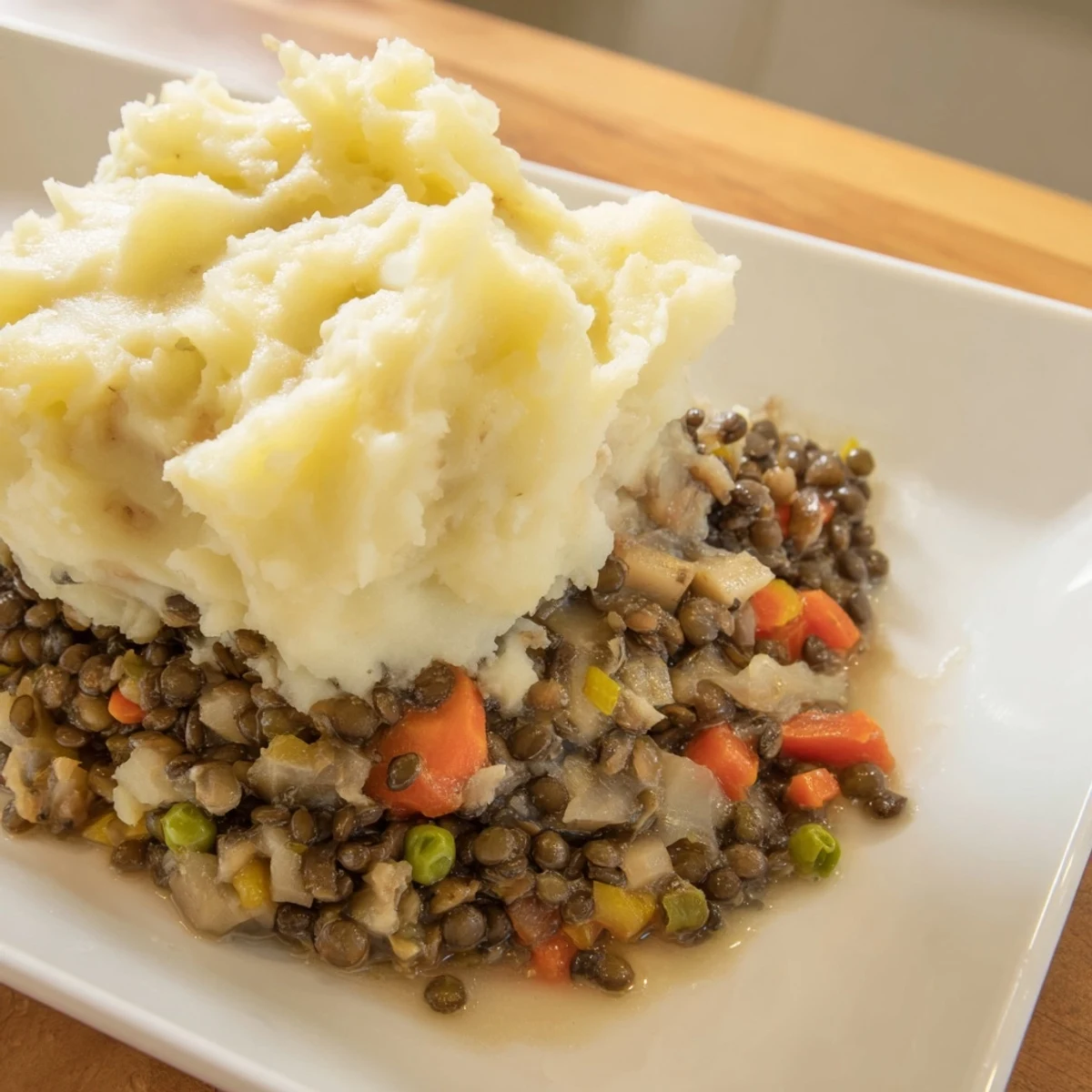 Savory Lentil Shepherds Pie