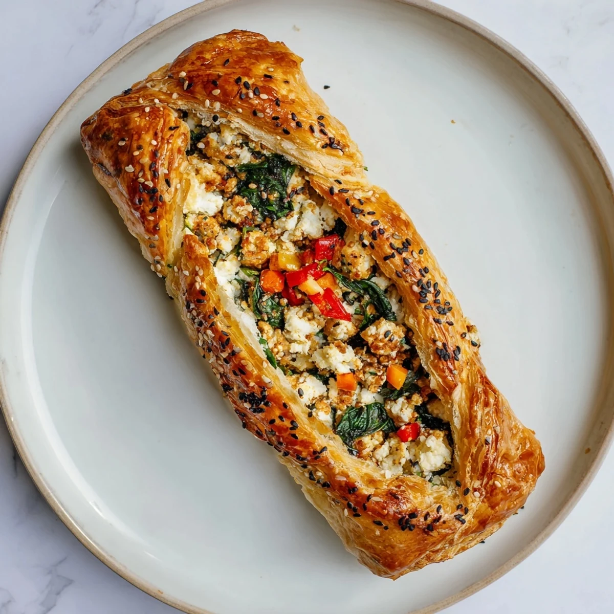 Savory Pastry Cheese Veg