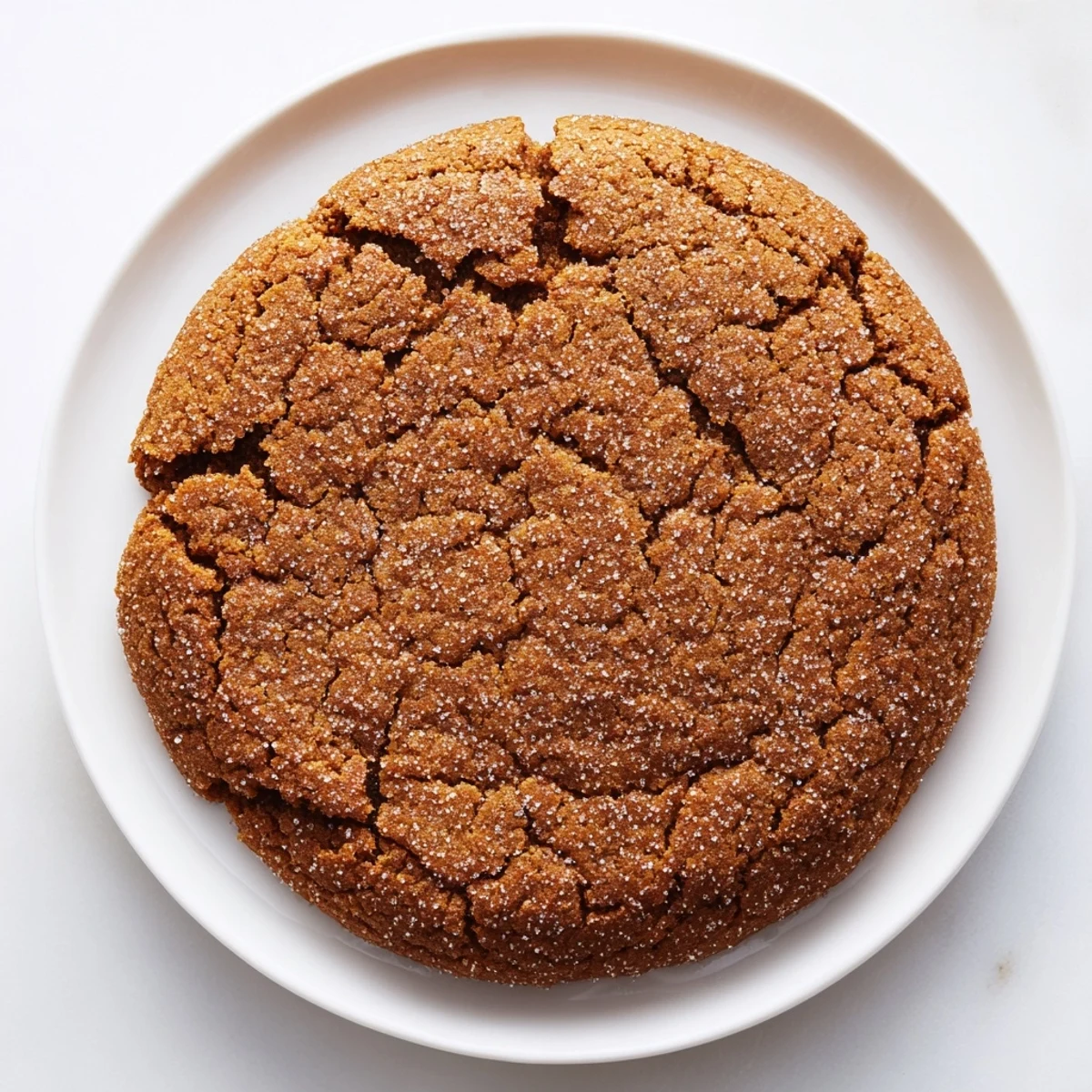 Warm and chewy Ginger Molasses Cookies, coated in sparkling sugar, fresh from the oven, delicious!