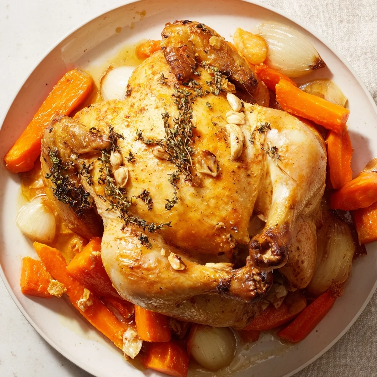 Roasted Chicken with Thyme