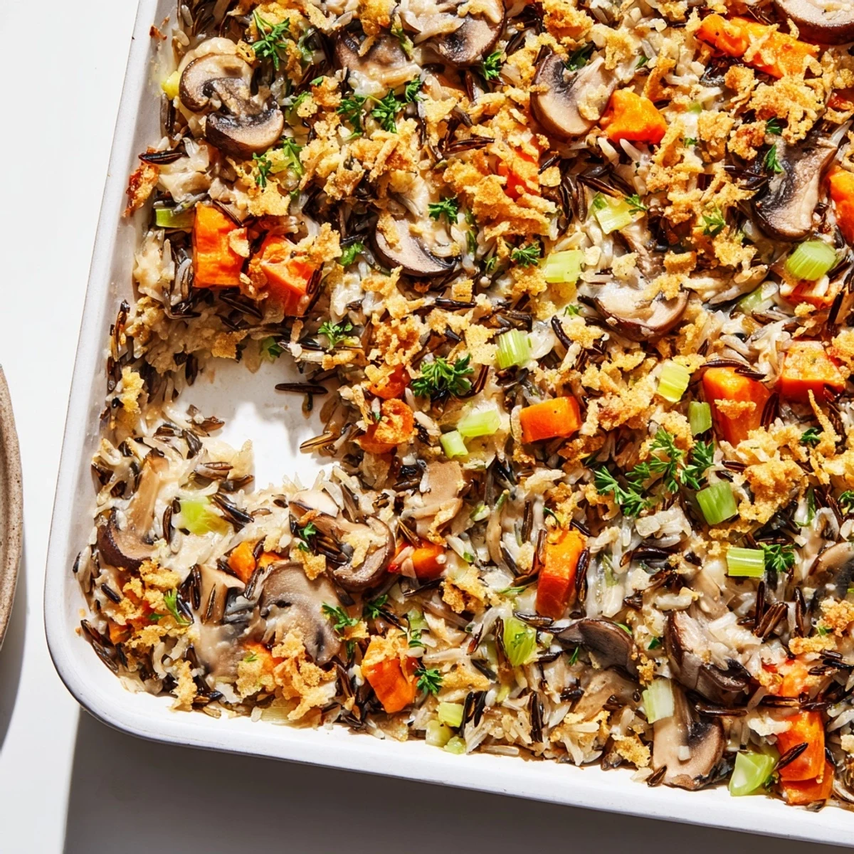 Creamy Mushroom Wild Rice