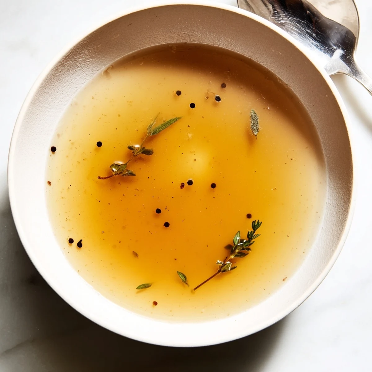 Vibrant vegetable broth with scraps cooling after simmering; a versatile cooking base.