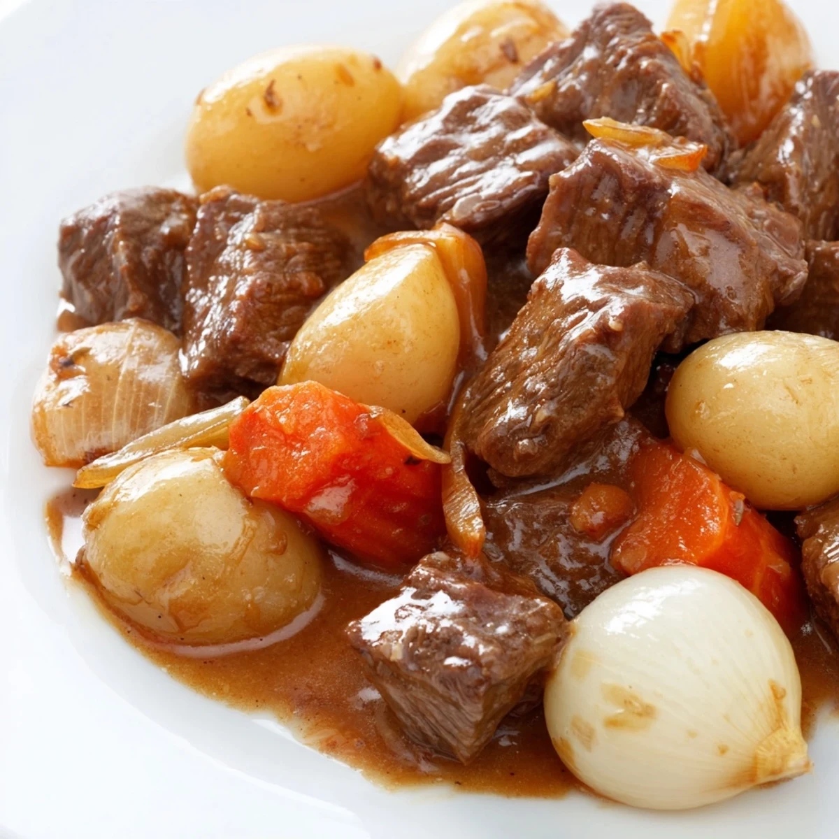 Serve this comforting Slow Cooker Garlic Butter Beef with Potatoes alongside crusty bread to soak up the rich, garlicky sauce.