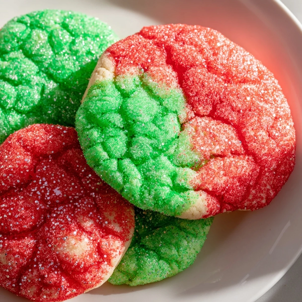 Soft Jello sugar cookies with vibrant colors arranged on a rustic baking sheet