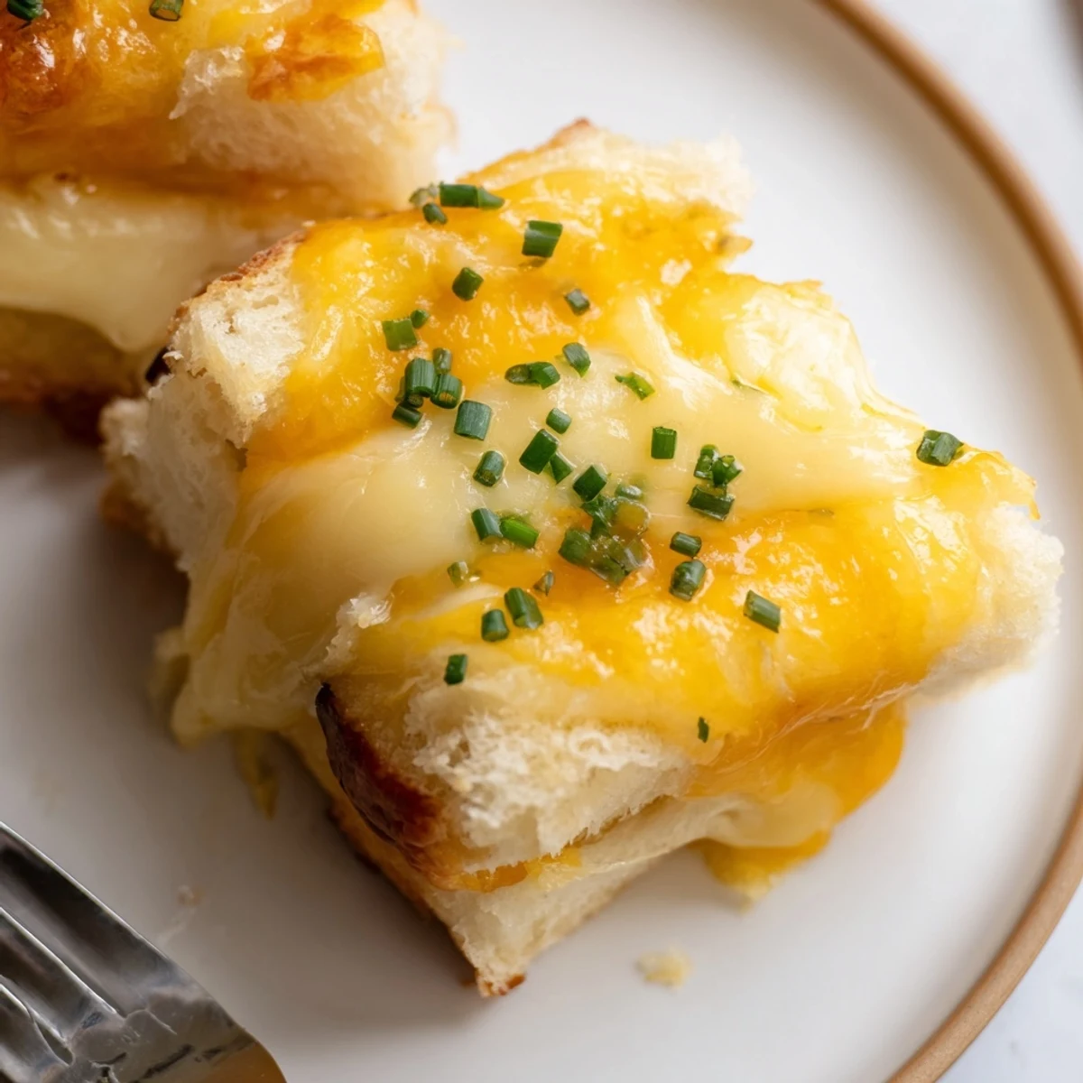 Warm Mini Grilled Cheese Hawaiian Rolls pulled apart on board, perfect with tomato soup.